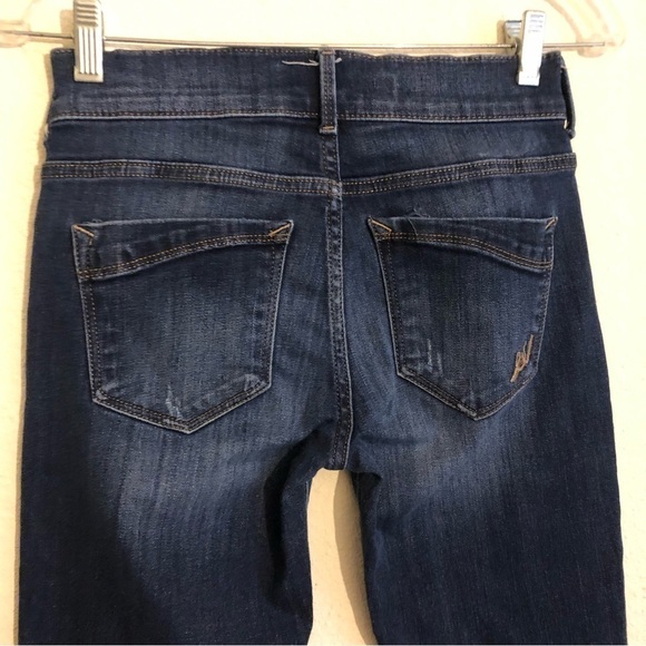 EXPESS Blue Mia Mid-Rise Cropped Legging Jeans Women Size OR - Picture 8 of 9